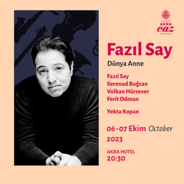 Akra Jazz Sanatcılar 2023 Fazıl Say Card D