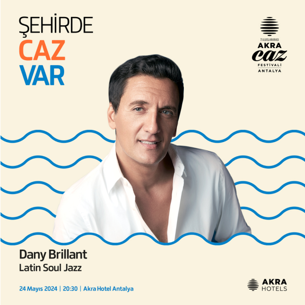 Akra Jazz Sanatcılar 2024 Dany Brillant Detay D